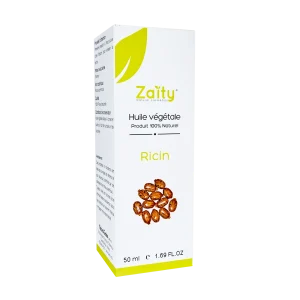huile de ricin pure (huile végétale) – soin fortifiant pour cheveux, cils et peau
