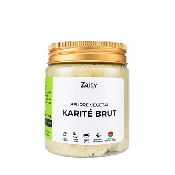 beurre karité brut