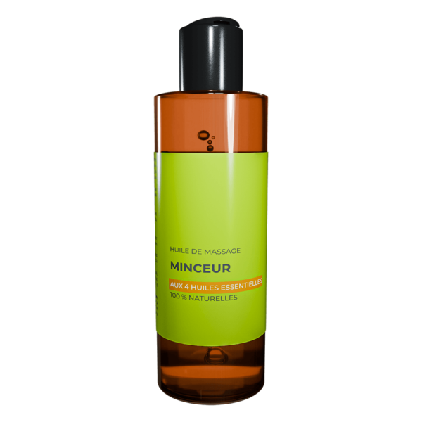 huile de massage minceur aux 4 huiles essentielles 150ml