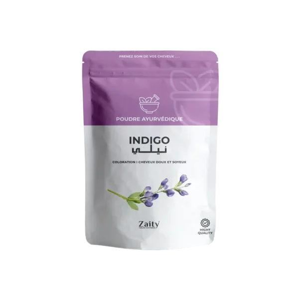 poudre d’indigo naturelle (أنديجو) coloration végétale (indigo powder) zaity maroc