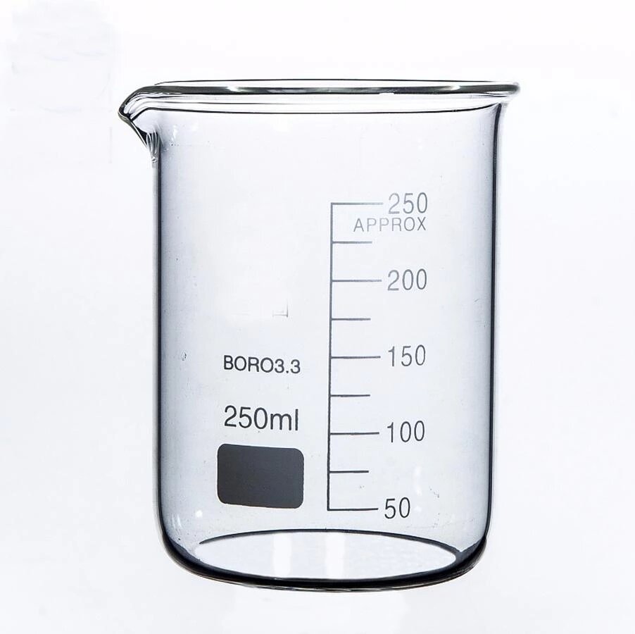 Verre à mesurer en verre borosilicate - transparent 1L 