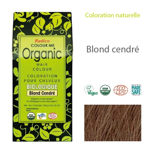 coloration radico blond cendré / ash blonde