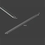 baguette en verre d'agitation 8*300