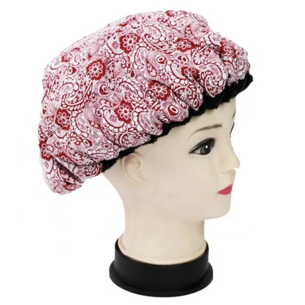 bonnet chauffant aux graines de lin