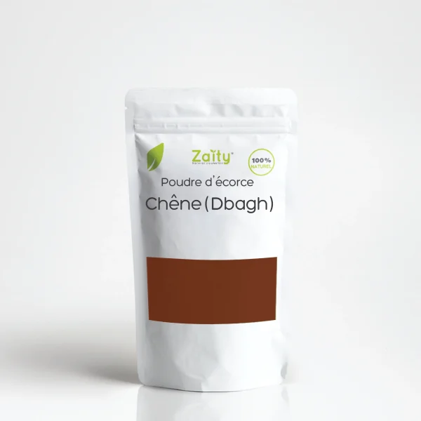 poudre de chêne (dbagh) – fortifiant naturel pour cheveux