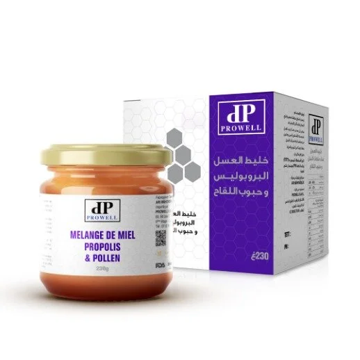 melange de miel propolis & pollen 230g