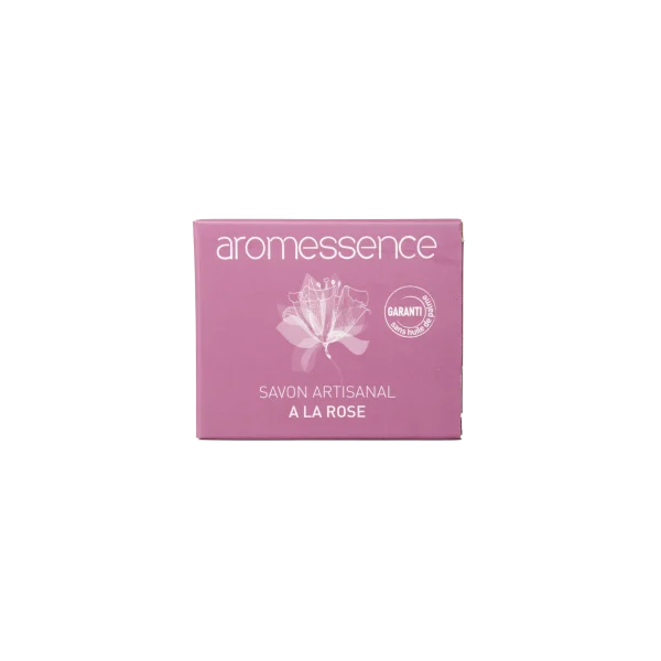 savon artisanal à la rose aromessence