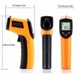 thermomètre infrarouge digital non contact 50 400 ° c