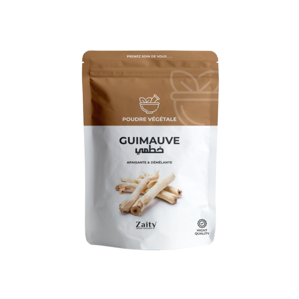 guimauve poudre vegetale zaity 100g