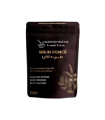brun fonce coloration vegetale poudre zaity face