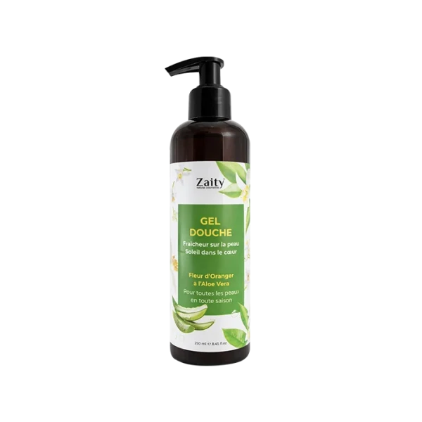 fleur doranger gel douche corps zaity