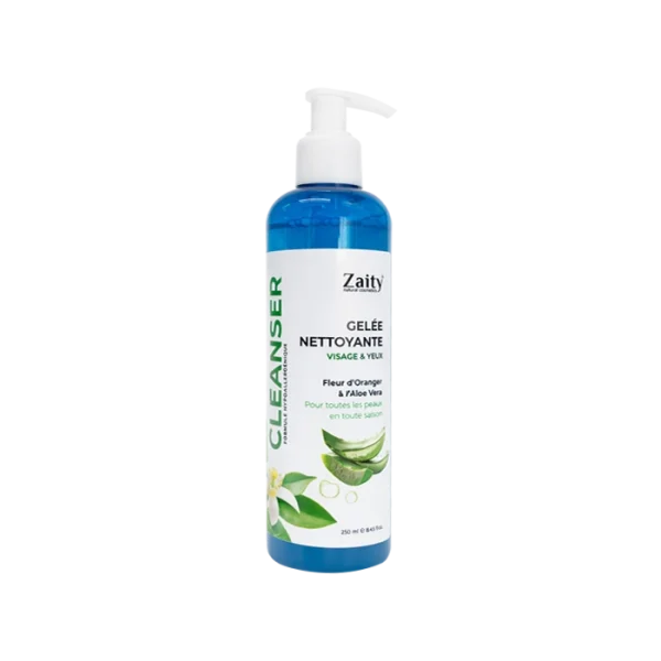 gelee nettoyante cleanser gel nettoyant visage zaity