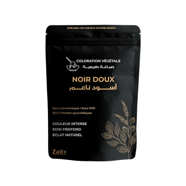 noir coloration vegetale poudre zaity face