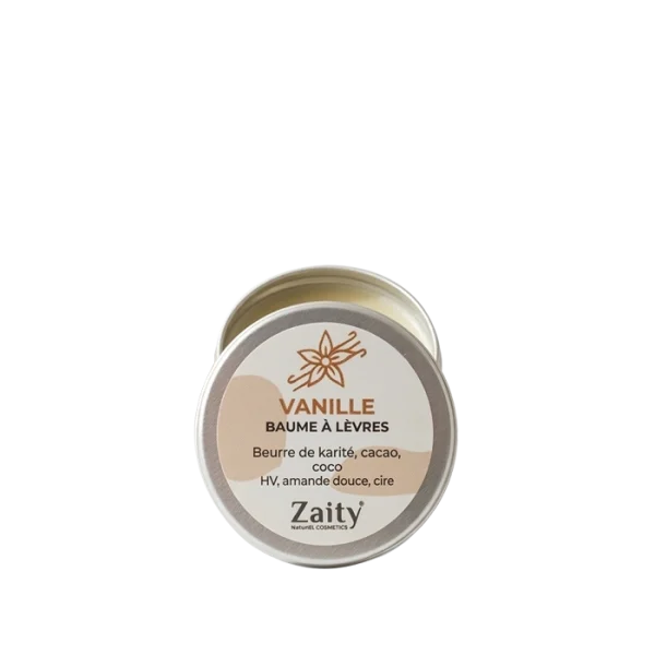 vanille baume a levres zaity