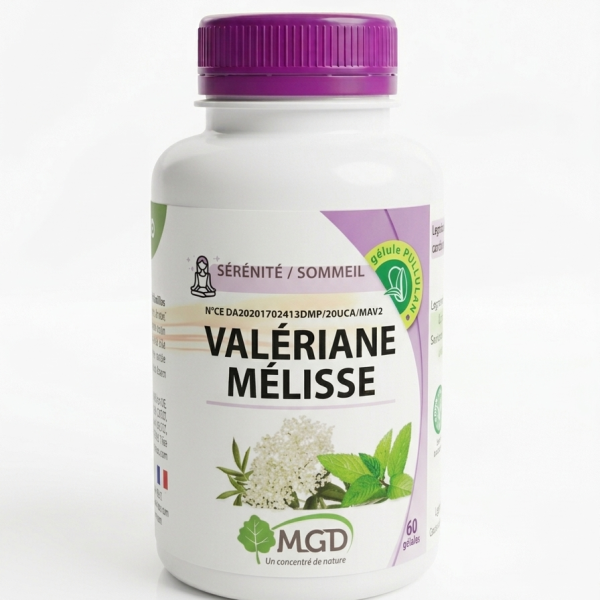 mgd valeriane melisse 60 gel
