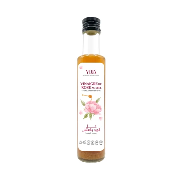 vinaigre de rose au miel