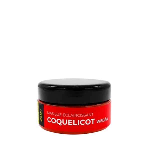 masque coquelicot wedaa visage eclaircissant zaity
