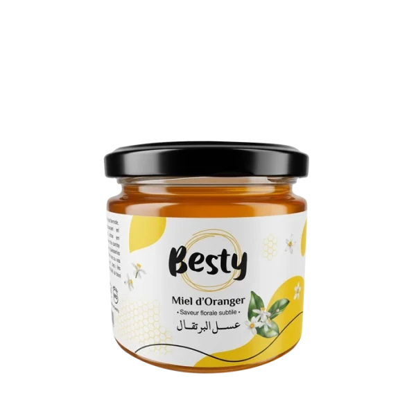 oranger miel 250ml besty