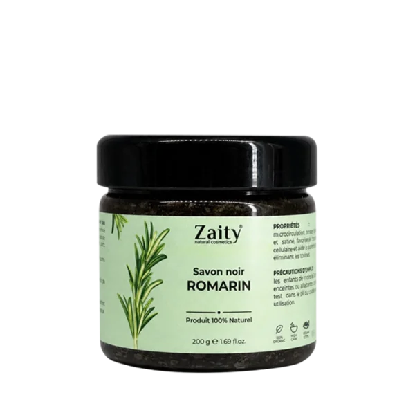 savon noir romarin corps zaity