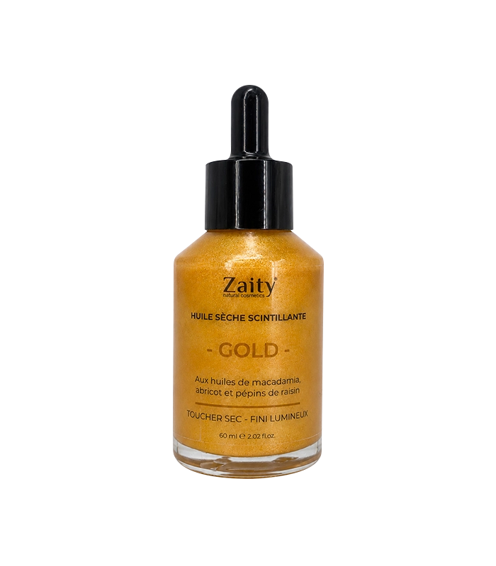 Gold Huile Sèche Scintillante 60ml